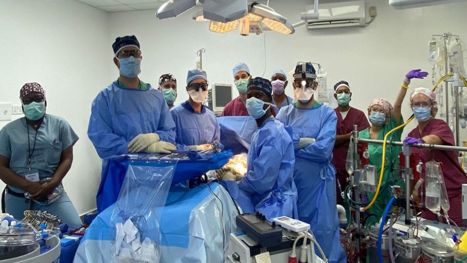 Banner: Bringing Life Saving Heart Surgery to Children in Nigeria