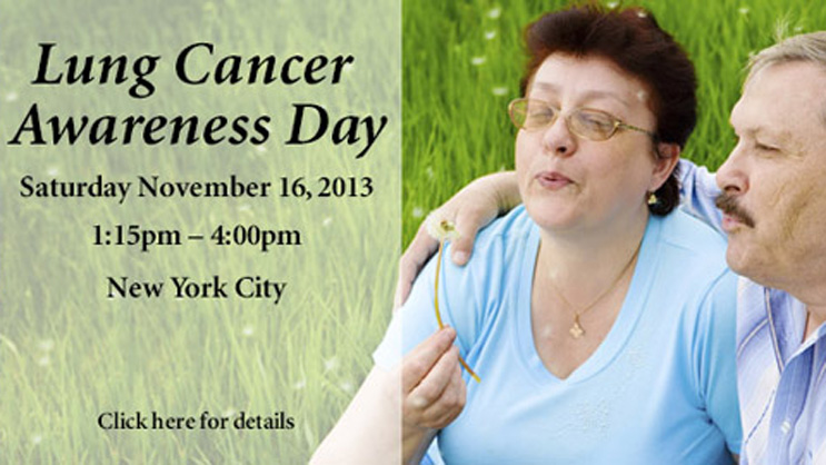 Banner: Lung Cancer Awareness Day