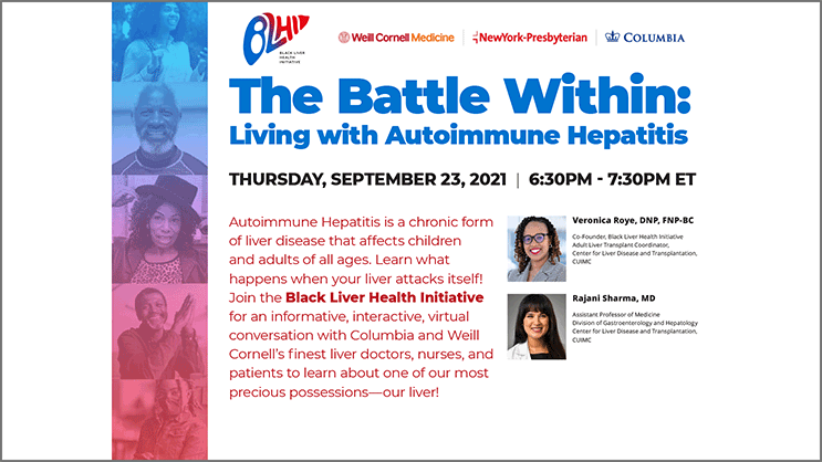 Banner: Webinar: Living With Autoimmune Hepatitis