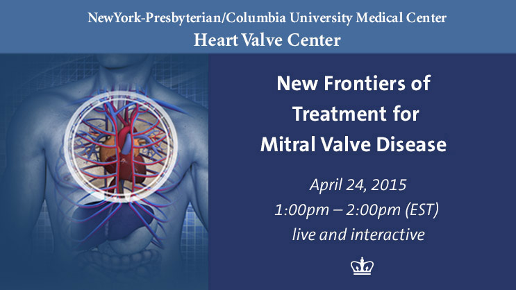 Banner: New Frontiers of Treatment for Mitral Valve Disease