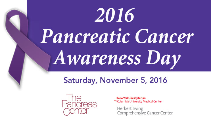 Banner: Annual Pancreatic Cancer Awareness Day