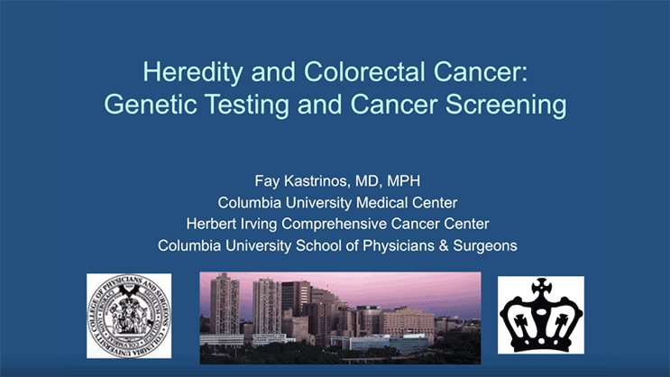 Video Thumbnail: Genetic Testing and Cancer Screening
